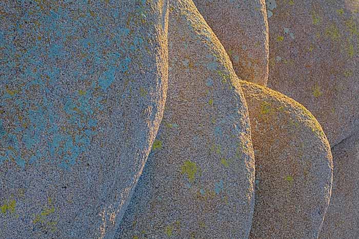 Granite rock near White Tank, Joshua Tree National Park, California # 8574