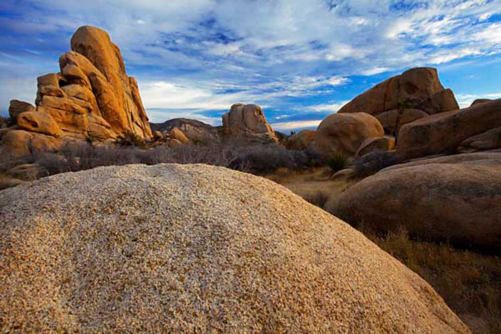 Wonderland of Rocks, Granite Formation, Joshua Tree National Park, California # 5588