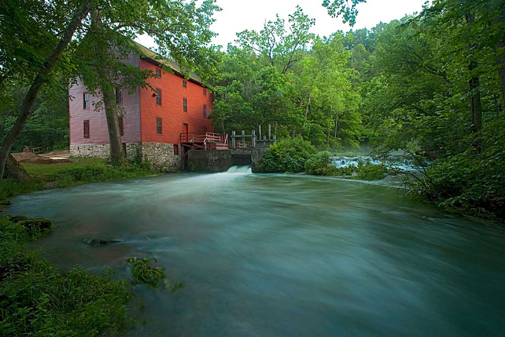 Alley Spring and Mill, Ozark National Scenic Riverways, Missouri # 8100
