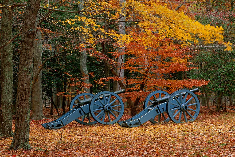 French Artillery at Yorktown, Colonial National Historic Park, Virginia # 9055h